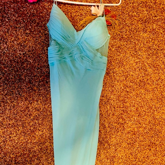 Cache Dresses Robin Egg Blue Formal Gown Poshmark